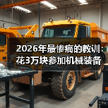 2026年最惨痛的教训：花3万块参加机械装备技术展会，连个客户都没加到
