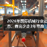 2026年国际机械行业动态，看完少走3年弯路
