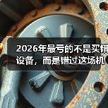 2026年最亏的不是买错设备,而是错过这场机械装备技术展会 2026年最亏的不是买错设备,而是错过这场机械装备技术展会
