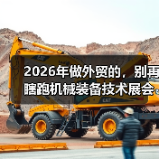 2026年做外贸的,别再瞎跑机械装备技术展会了 2026年做外贸的,别再瞎跑机械装备技术展会了