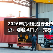 2026年机械设备行业热点:别追风口了,先看懂这三个反常信号 2026年机械设备行业热点:别追风口了,先看懂这三个反常信号