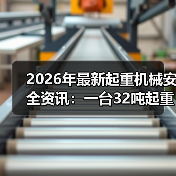 2026年最新起重机械安全资讯:一台32吨起重机差点砸中我同事 2026年最新起重机械安全资讯:一台32吨起重机差点砸中我同事