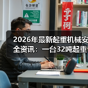2026年最新起重机械安全资讯:一台32吨起重机差点砸中我同事 2026年最新起重机械安全资讯:一台32吨起重机差点砸中我同事