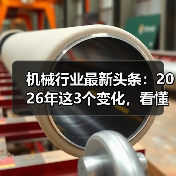 机械行业最新头条：2026年这3个变化，看懂的人已经在偷偷布局