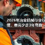 2026年冶金机械行业行情，看完少走3年弯路