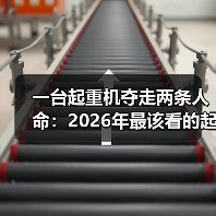一台起重机夺走两条人命:2026年最该看的起重机械安全资讯 一台起重机夺走两条人命:2026年最该看的起重机械安全资讯