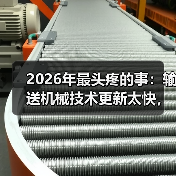 2026年最头疼的事：输送机械技术更新太快，我跟不上了