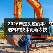 2026年最头疼的事：输送机械技术更新太快，我跟不上了