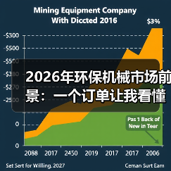 2026年环保机械市场前景：一个订单让我看懂这个行业的真相