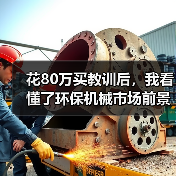 花80万买教训后，我看懂了环保机械市场前景