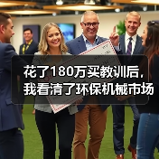 花了180万买教训后,我看清了环保机械市场前景 花了180万买教训后,我看清了环保机械市场前景