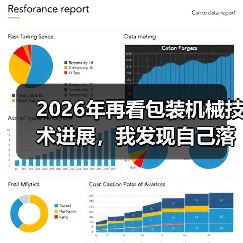 2026年再看包装机械技术进展,我发现自己落后了整整三年 2026年再看包装机械技术进展,我发现自己落后了整整三年