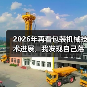 2026年再看包装机械技术进展,我发现自己落后了整整三年 2026年再看包装机械技术进展,我发现自己落后了整整三年