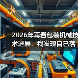 2026年再看包装机械技术进展,我发现自己落后了整整三年 2026年再看包装机械技术进展,我发现自己落后了整整三年