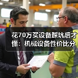 花70万买设备踩坑后才懂:机械设备性价比分析真不是看价格 花70万买设备踩坑后才懂:机械设备性价比分析真不是看价格