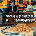 2026年包装机械技术进展:一台老设备把我整不会了 2026年包装机械技术进展:一台老设备把我整不会了