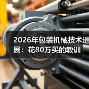 2026年包装机械技术进展:花80万买的教训 2026年包装机械技术进展:花80万买的教训