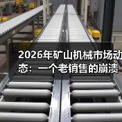 2026年矿山机械市场动态:一个老销售的崩溃与自救 2026年矿山机械市场动态:一个老销售的崩溃与自救