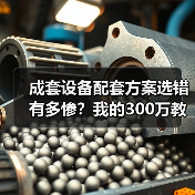 成套设备配套方案选错有多惨?我的300万教训揭露真相 成套设备配套方案选错有多惨?我的300万教训揭露真相
