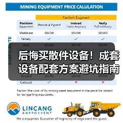 后悔买散件设备!成套设备配套方案避坑指南 后悔买散件设备!成套设备配套方案避坑指南