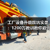 工厂设备升级踩坑实录:1200万教训教你避坑 工厂设备升级踩坑实录:1200万教训教你避坑