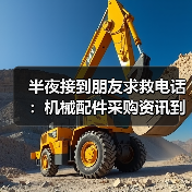 半夜接到朋友求救电话:机械配件采购资讯到底该怎么看 半夜接到朋友求救电话:机械配件采购资讯到底该怎么看