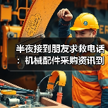 半夜接到朋友求救电话:机械配件采购资讯到底该怎么看 半夜接到朋友求救电话:机械配件采购资讯到底该怎么看