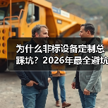 为什么非标设备定制总踩坑?2026年最全避坑指南 为什么非标设备定制总踩坑?2026年最全避坑指南