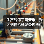 生产线停了两天半，我才搞懂机械设备现货供应的重要性