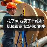 花了80万买了个教训:机械设备市场报价的水到底有多深? 花了80万买了个教训:机械设备市场报价的水到底有多深?