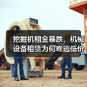 挖掘机租金暴跌,机械设备租赁为何难逃低价困局?陷阱揭秘 挖掘机租金暴跌,机械设备租赁为何难逃低价困局?陷阱揭秘