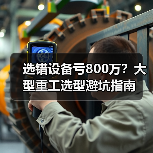 选错设备亏800万?大型重工选型避坑指南 选错设备亏800万?大型重工选型避坑指南