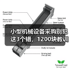 小型机械设备采购别犯这3个错,1200块教训值得警惕 小型机械设备采购别犯这3个错,1200块教训值得警惕