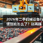 2026年二手机械设备行情到底怎么了？别再踩坑了！