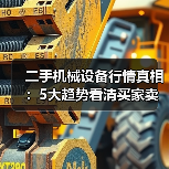 二手机械设备行情真相：5大趋势看清买家卖家博弈