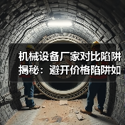 机械设备厂家对比陷阱揭秘:避开价格陷阱如何选对 机械设备厂家对比陷阱揭秘:避开价格陷阱如何选对