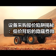 设备采购报价陷阱揭秘:低价背后的隐藏费用到底有多少? 设备采购报价陷阱揭秘:低价背后的隐藏费用到底有多少?