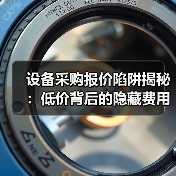 设备采购报价陷阱揭秘:低价背后的隐藏费用到底有多少? 设备采购报价陷阱揭秘:低价背后的隐藏费用到底有多少?