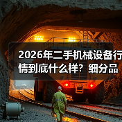 2026年二手机械设备行情到底什么样?细分品类差异与市场真相 2026年二手机械设备行情到底什么样?细分品类差异与市场真相