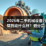 2026年二手机械设备行情到底什么样?细分品类差异与市场真相 2026年二手机械设备行情到底什么样?细分品类差异与市场真相