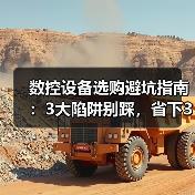 数控设备选购避坑指南:3大陷阱别踩,省下30万 数控设备选购避坑指南:3大陷阱别踩,省下30万