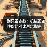 别只看参数！机械设备性价比对比避坑指南