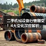 二手机械设备行情剧变!4大变化深度解析,教你避开错配陷阱 二手机械设备行情剧变!4大变化深度解析,教你避开错配陷阱
