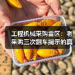 工程机械采购雷区：老采购三次翻车揭示的真相