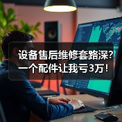 设备售后维修套路深？一个配件让我亏3万！