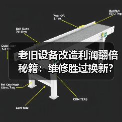 老旧设备改造利润翻倍秘籍：维修胜过换新？
