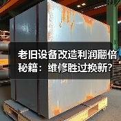 老旧设备改造利润翻倍秘籍：维修胜过换新？