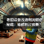 老旧设备改造利润翻倍秘籍：维修胜过换新？