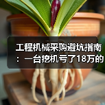 工程机械采购避坑指南：一台挖机亏了18万的血泪教训