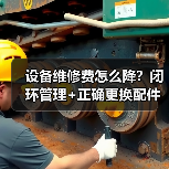 设备维修费怎么降？闭环管理+正确更换配件的关键技巧